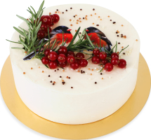 Торт Шоколадний з намелакою D=17 ваг