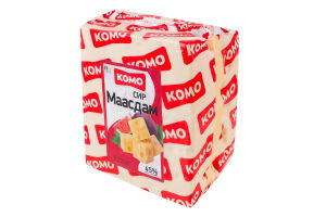 Сыр 45% твердый Маасдам Комо кг