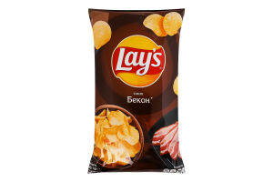 Чипсы картофельные Бекон Lay's м/у 120г