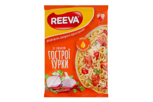 Вермишель быстрого приготовления со вкусом острой курицы Reeva м/у 60г