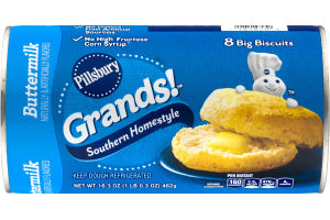 Pillsbury Grands! Southern Homestyle Buttermilk Biscuits - 8 CT