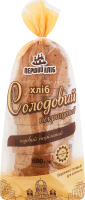 Хлеб нарезной подовый Солодовый улучшенный Перший хліб м/у 600г