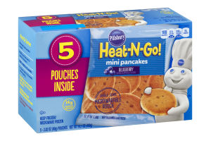Pillsbury Heat-N-Go! Mini Pancakes Blueberry - 5 PK