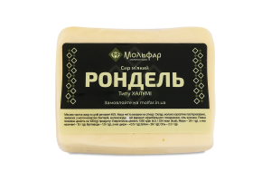 Сыр 45% мягкий типа Халуми Рондель Мольфар в/у 250г