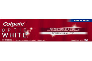 Colgate Optic White Sparkling White Toothpaste Sparkling Mint