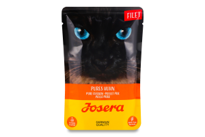 Корм вологий повнораціонний для дорослих котів Курка Філе Josera д/п 70г