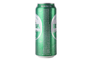 Пиво 0.5л 4.7% светлое фильтрованное пастеризованное Serak Holba ж/б