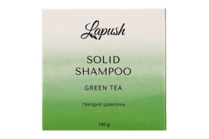 Шампунь твердий Green Tea 100г Lapush