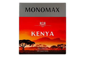 Чай черный кенийский байховый мелкий Kenya Monomax к/у 100х2г
