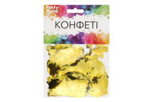 Конфетти квадратики Party Хата 20г в ассорт