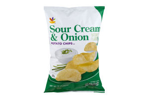 Ahold Potato Chips Sour Cream & Onion