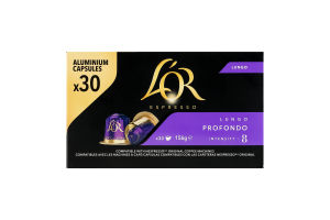 Кава мелена в капсулах L'OR Lungo Profondo #8 5x156г