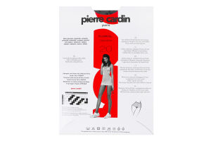 Колготки женские Pierre Cardin Floreal 20den 3 nero