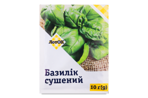 Базилик сушёный ЛотОК м/у 10г