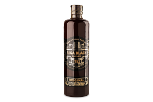Напиток алкогольный 0.5л 45% крепкий Original Riga Black Balsam бут