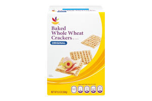 Ahold Original Baked Whole Wheat Crackers