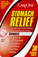 CareOne Stomach Relief Chewables - 30 CT