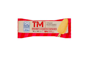 Мороженое 15% пломбир со вкусом карамели Лімо м/у 70г