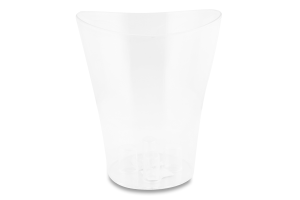 Кашпо д/орхідей Ніка прозоре 16*9см Алеана