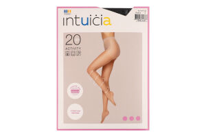 Колготки жіночі Intuicia Activity 20den 3 чорний