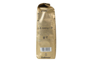 Кофе натуральный жареный в зернах Crema d'Oro Dallmayr м/у 1кг