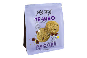 Печенье рисовое с изюмом в кунжуте Ms.Tally м/у 200г