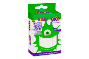 Крейда біла №ZB.6705-12 Smart line Zibi 12шт