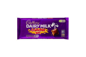 Шоколад молочний Cadbury з хрусткою карамеллю