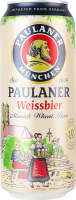 Пиво 0.5л 5.5% Weissbier Paulaner ж/б