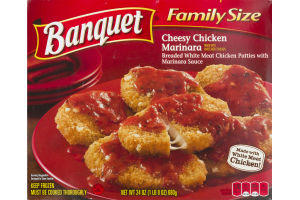 Banquet Cheesy Chicken Marinara