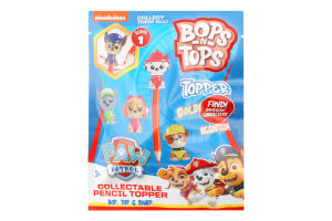 Фигурка-топпер коллекционная для детей от 3лет Paw Patrol Bop n Tops 1шт в ассорт