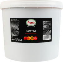 Соус пастеризованный Украинский Кетча Руна ведро 5.7кг