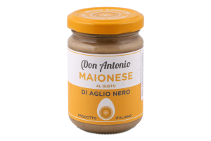 Майонез Don Antonio з чорн.часн. 43,5% 130г И376 (Італія)