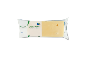 Сир 45% твердий Емменталь Aro м/у 400г