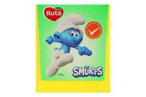 Салфетки косметические универсальные 3-х слойные 200х205мм The Smurfs Ruta 60шт