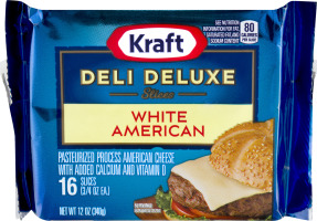 Kraft Deli Deluxe White American - 16 CT