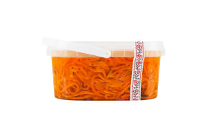 Морковь по-корейски классическая Повний Кошик ведро 500г