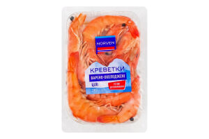 Креветки целые варено-охлажденные 20-40 Norven лоток 280г