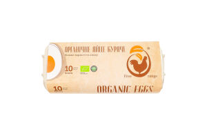 Яйца куриные пищевые органические Organic Chicken к/у 10шт