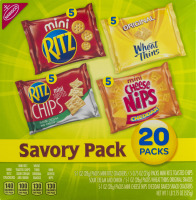 Nabisco Savory Pack - 20 CT
