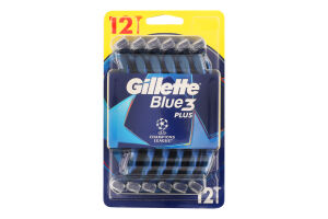 Станок д/гоління одноразовий Блу 3 Комфорт Плюс 12шт Джилет