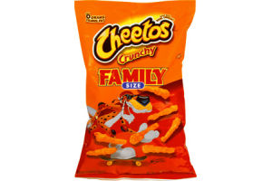 Cheetos Crunchy Family Size Cheese Flavored Snacks
