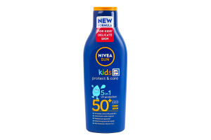 Лосьон солнцезащитный SPF 50+ Защита и уход Kids Nivea Sun 200мл