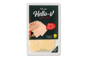 Сир веганський Aromatic Chilli 24% слайси 140г газ/уп Hello-V