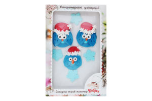 Декорації кондитерські Зимовий набір №1 Добрик к/у 1шт