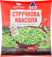 Квасоля стручкова порізана швидкозаморожена Шеф-кухар Рудь м/у 400г