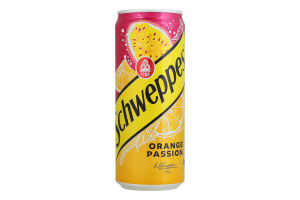 Напій Schweppes Orange Passion б/а газ з/б