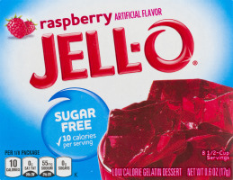 Jello-O Sugar Free Gelatin Dessert Raspberry