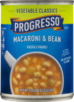 Progresso Vegetable Classics Macaroni & Bean Soup
