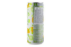 Напиток безалкогольный соковый среднегазированный со вкусом лайма Lemonade Don Simon ж/б 330мл